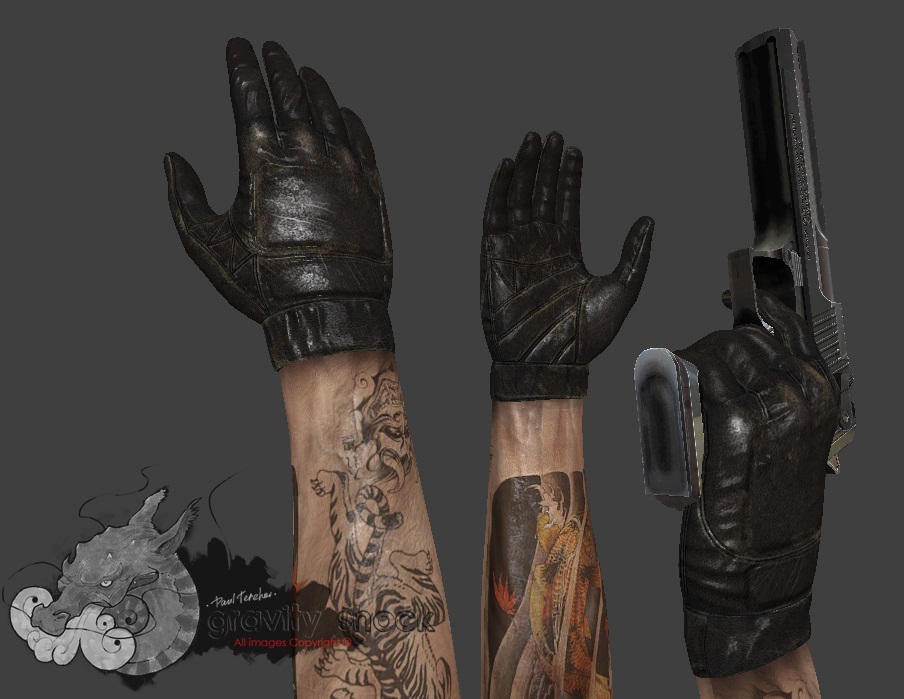 War dog's gloves