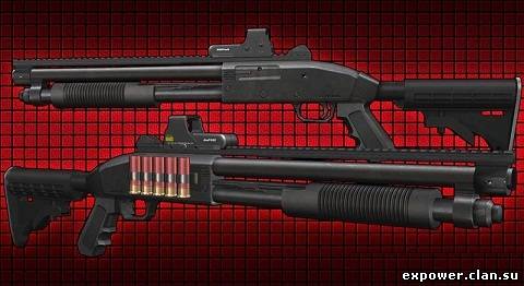 Mossberg 500 Tactical.