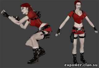 Cкин Зомби для CSS zombie lara