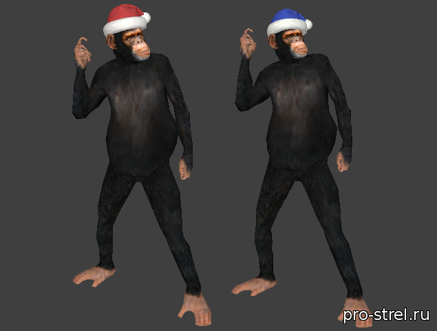 CS_GO Chimp Christmas CS_GO