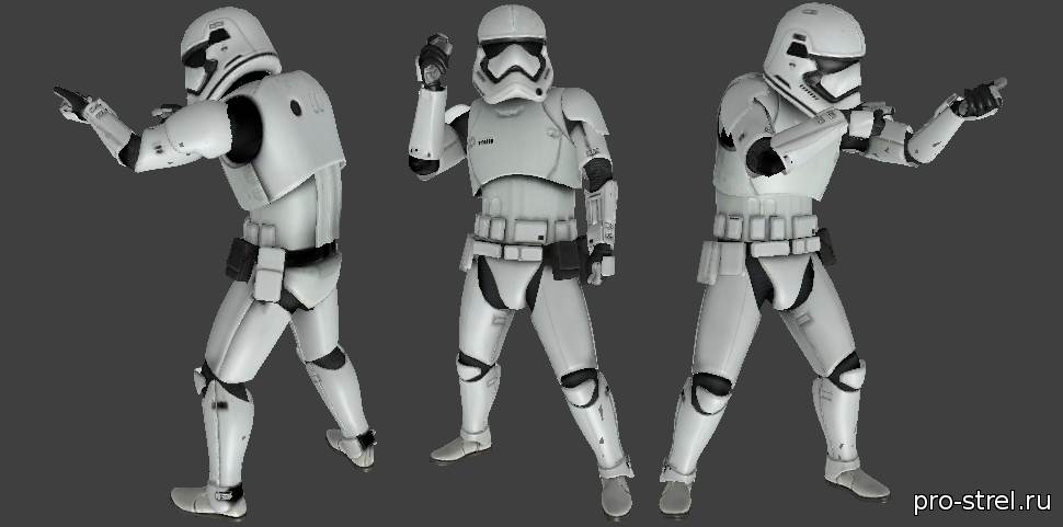 Star Wars - Stormtrooper Force Awakens +ARMS