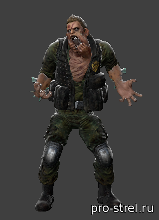 Sheriff for CS GO zombie from the game CSO2