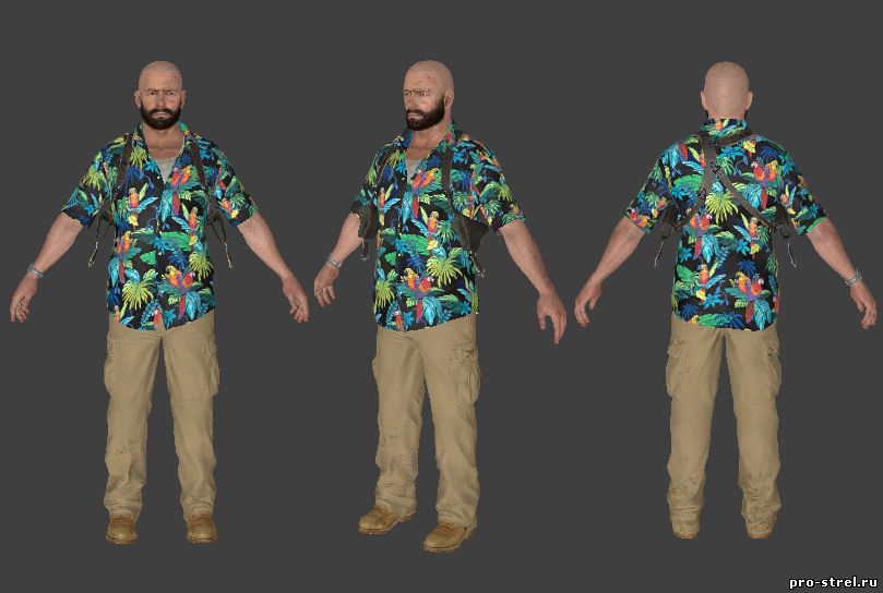 Скины админов Max Payne PACK