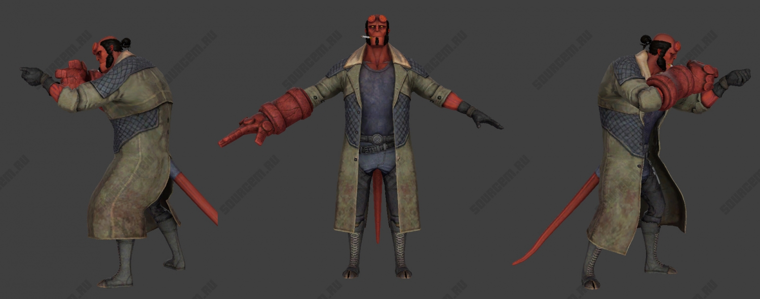 Hellboy CS GO + ARMS (Injustice 2)