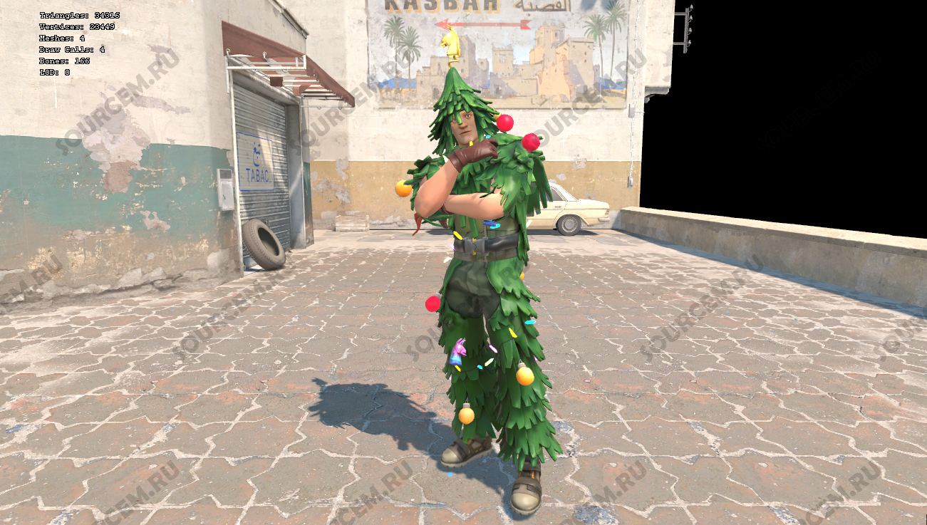 Ornament Soldier CS2 player model