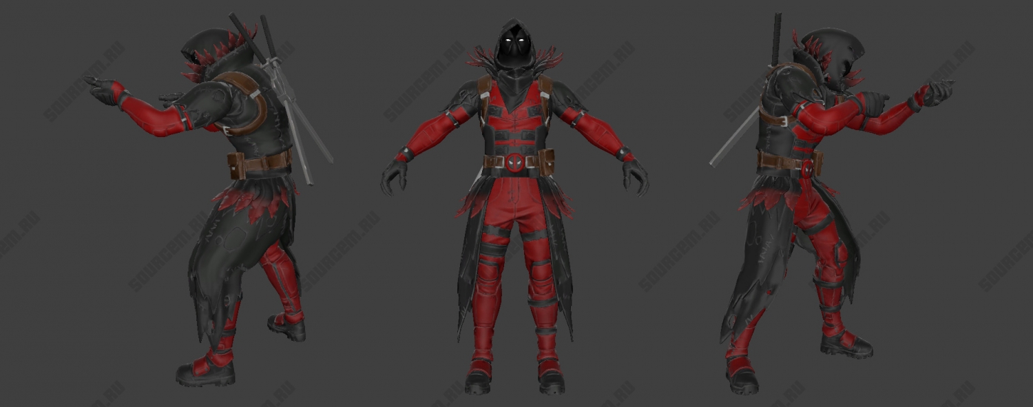 Ravenpool CS GO + ARMS (Fortnite)